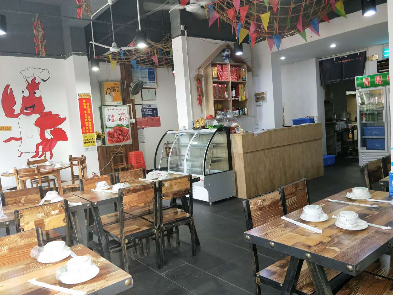 国兴兴丹路临街餐馆店急转让