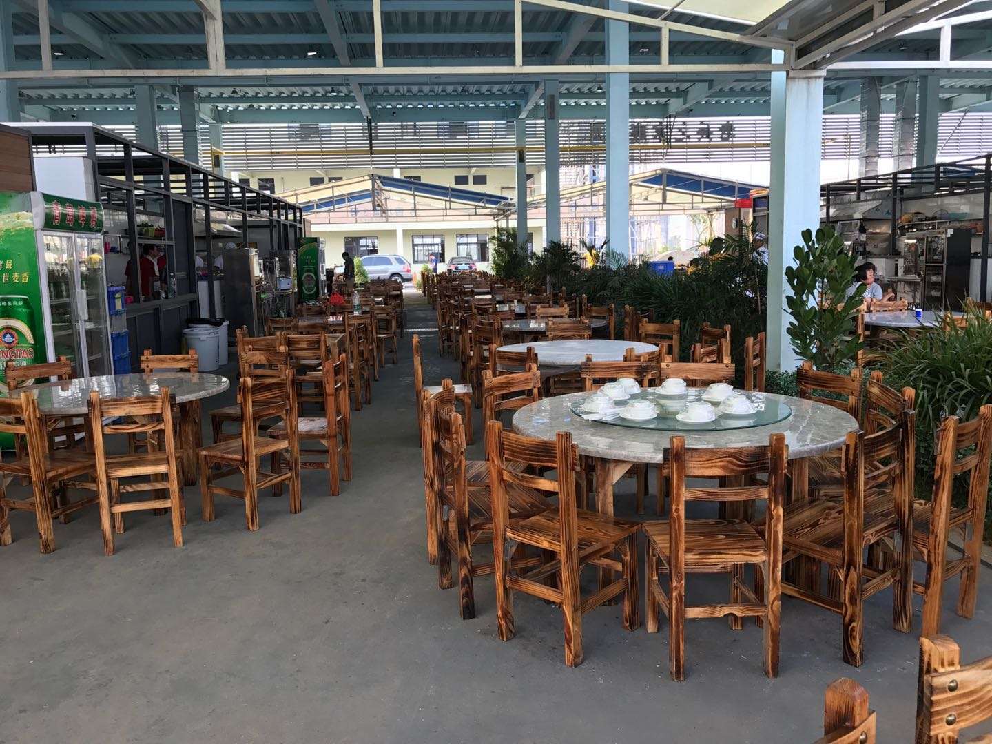 丁村火车头万人海鲜广场餐馆店转让啦