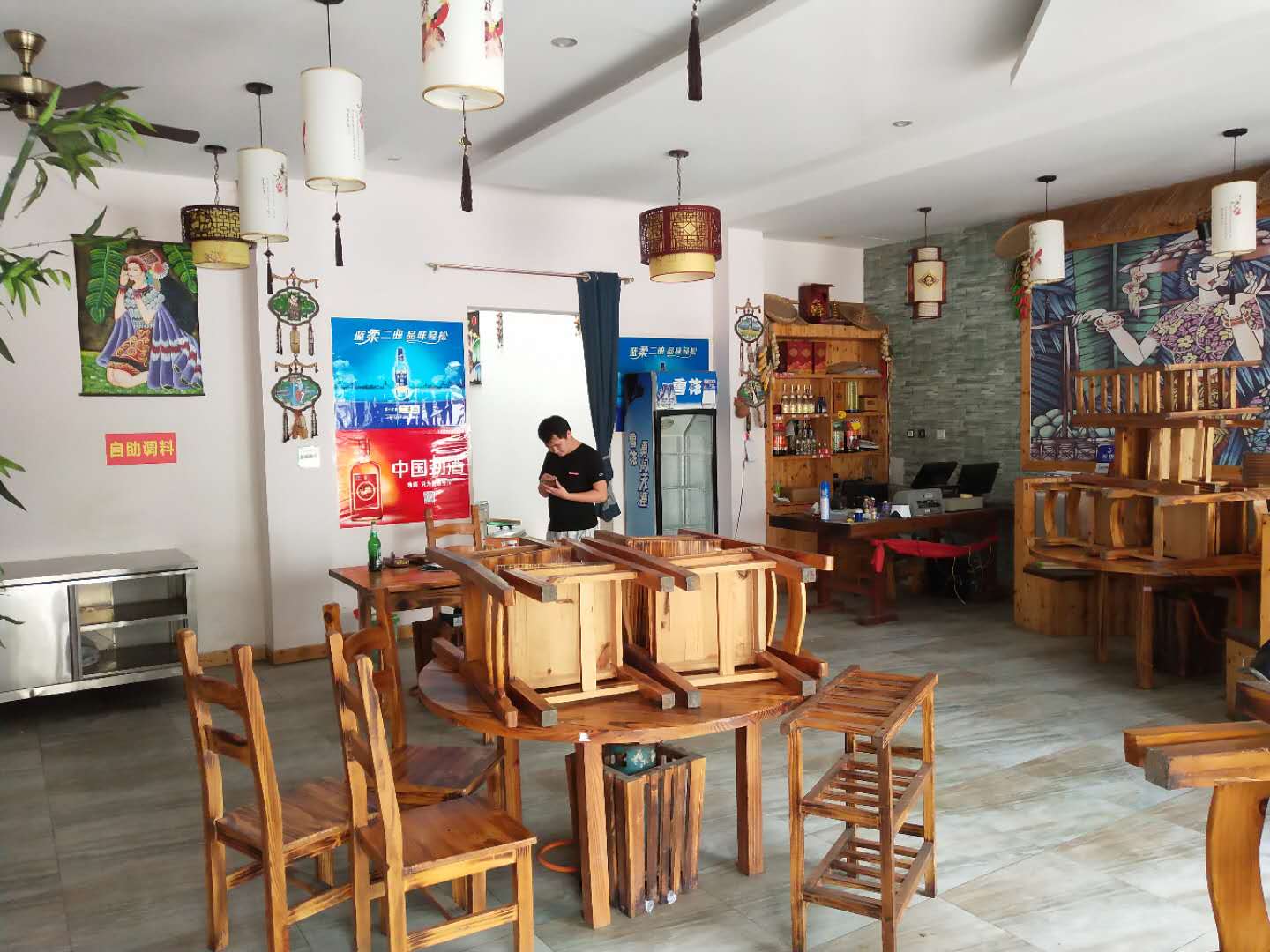 老城餐馆转让，可空转