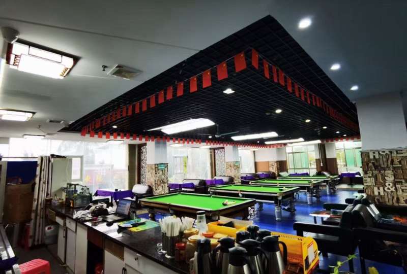 临高二环路酒店二楼台球棋牌台球馆转让